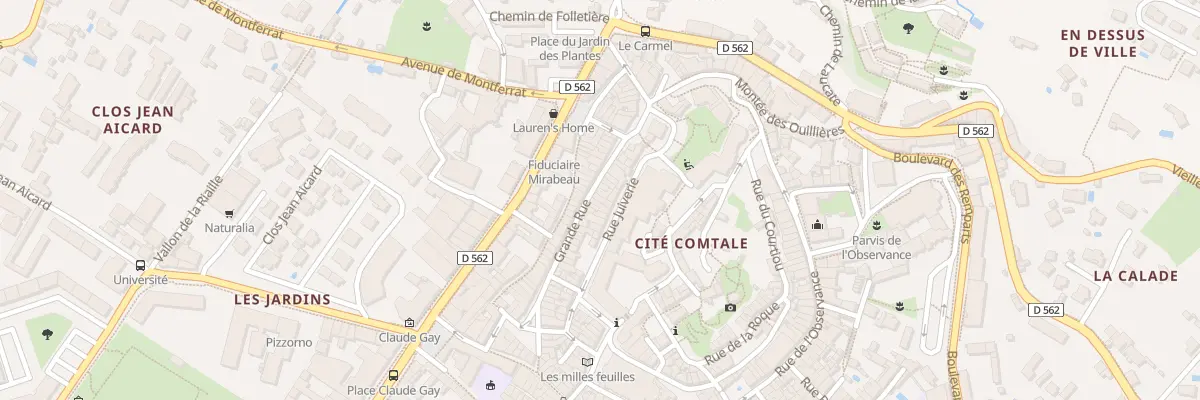 Plan du 15 Grande Rue à Draguignan