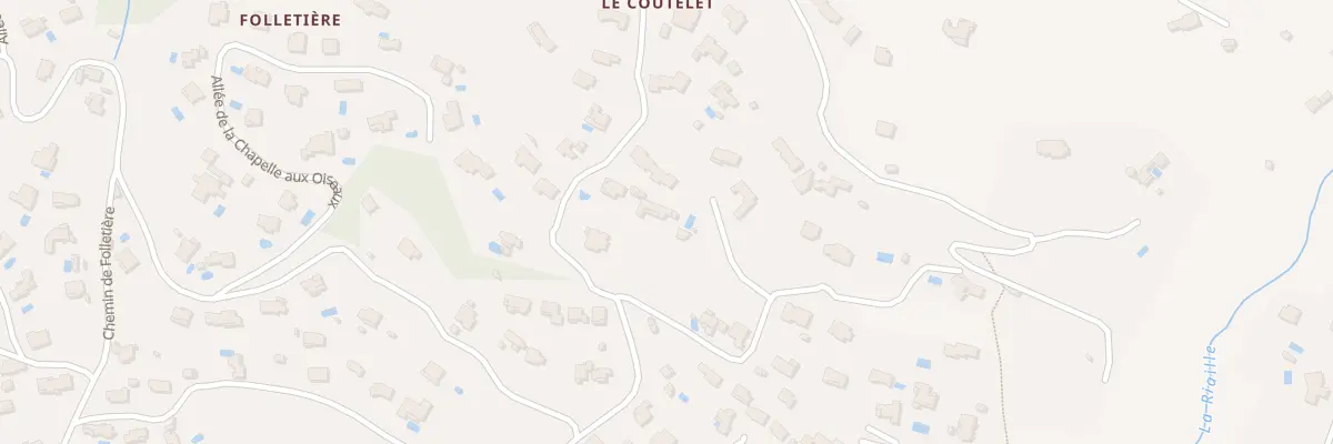 Plan du 518 Che du Coutelet à Draguignan