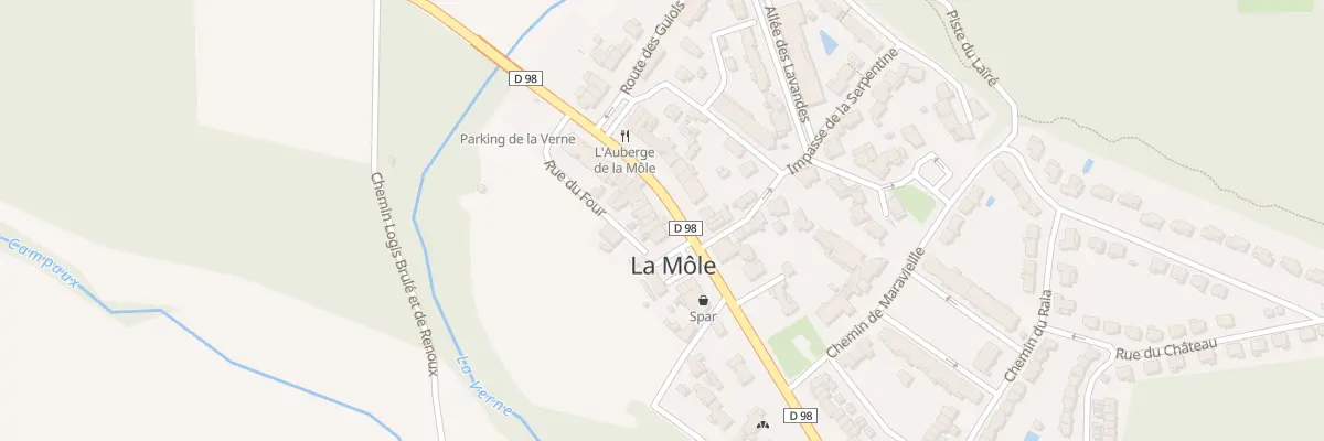 Plan du 5011 Le Village à La Môle