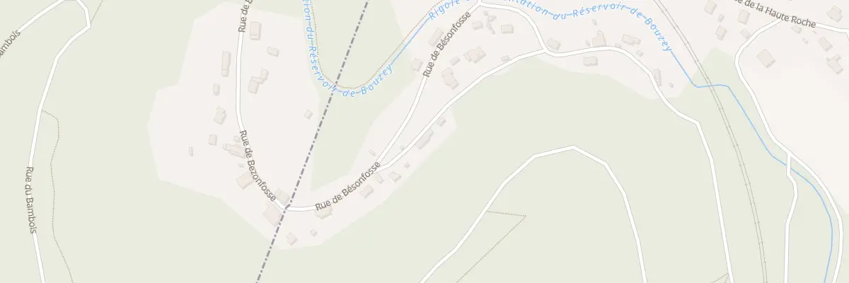 Plan du 185 Rue de Bésonfosse à Dinozé