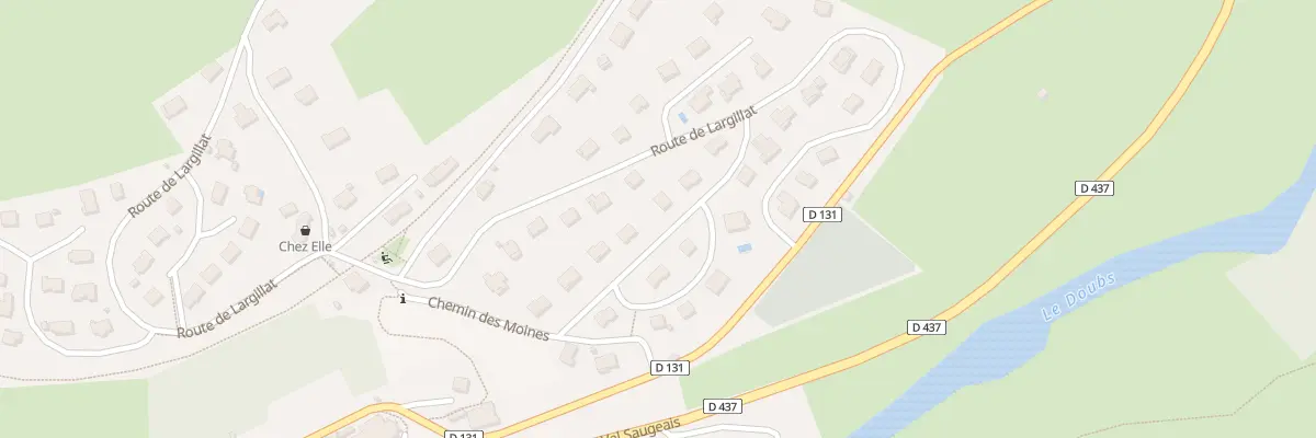 Plan du 21 Lot Le Bief de la Charmotte à Pays-de-Montbenoît