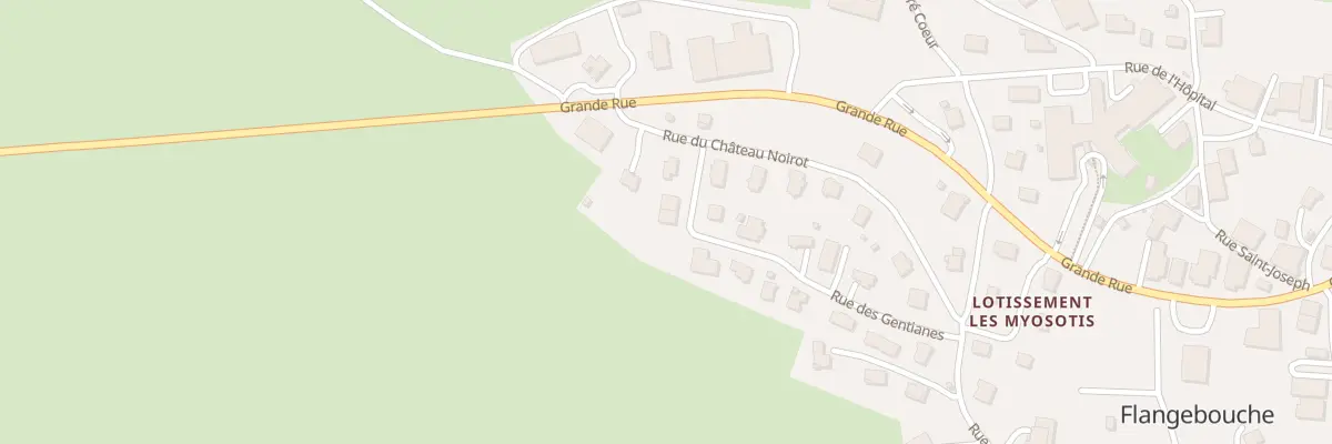 Plan du 19A Rue des Gentianes à Flangebouche