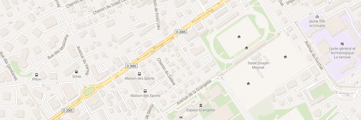 Plan du 3B Che des Voirons à Thonon-les-Bains