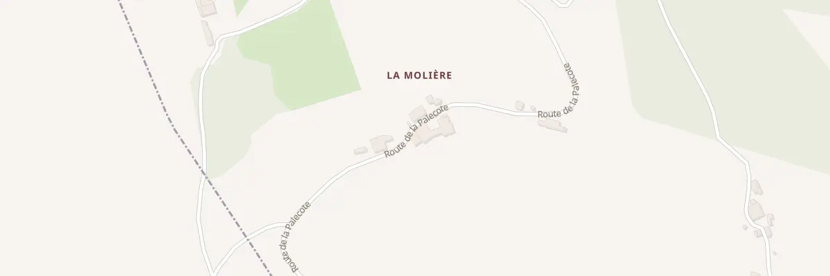 Plan du 45 Rte de la Palecote au Val-d’Ajol