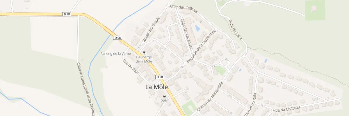 Plan du 5039 Le Village à La Môle