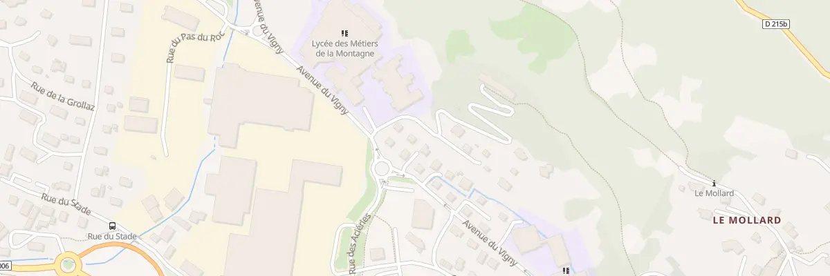 Plan du 42 Av du Vigny à Saint-Michel-de-Maurienne