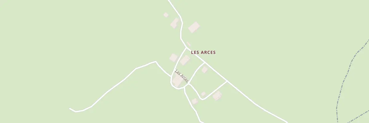 Plan du 4 Aux Arces à Pays-de-Montbenoît