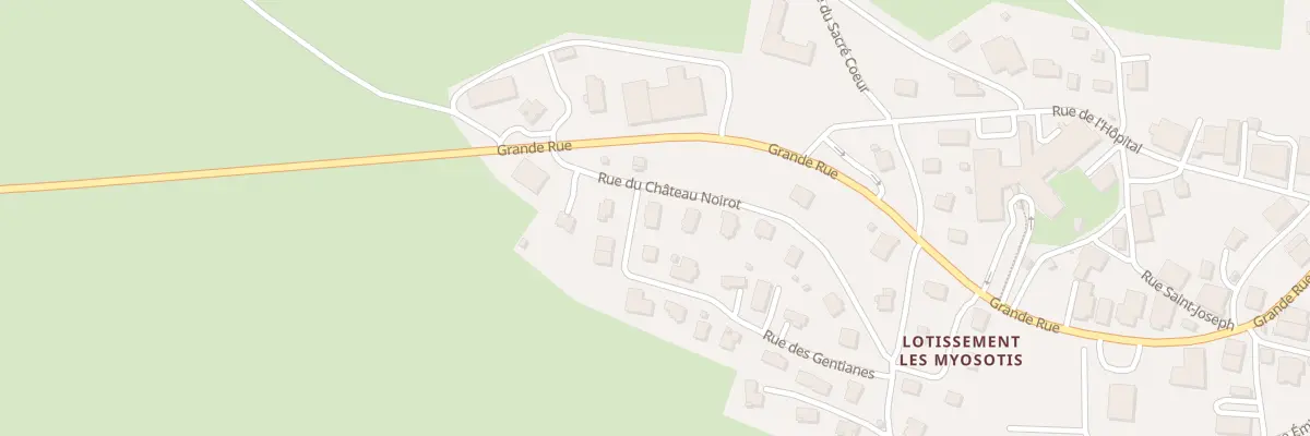 Plan du 12 Rue des Gentianes à Flangebouche