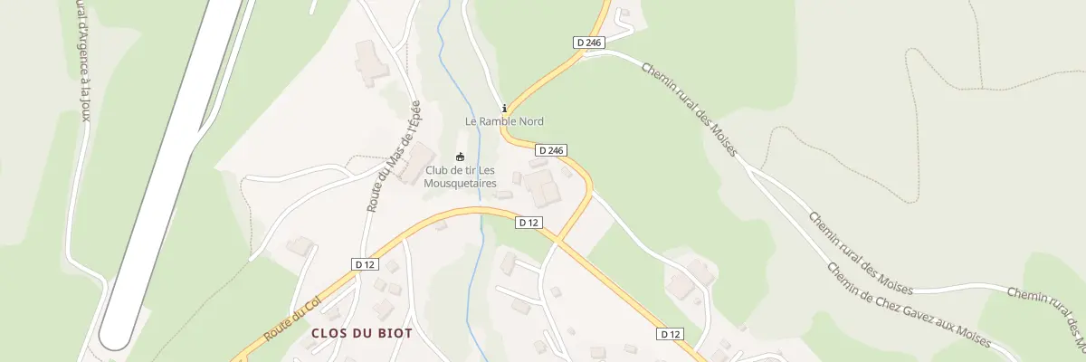 Plan du 47 Rte du Col des Moises à Habère-Poche