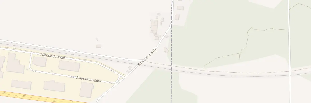 Plan du 411 Rte d’Honnay à Ayse