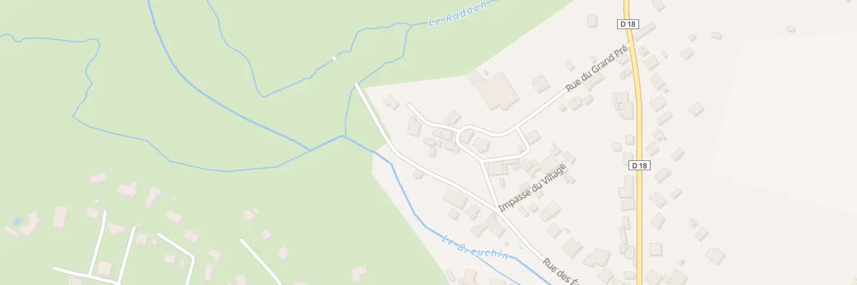 Plan du 2 Rue Cite Grand Pre à Breuchotte