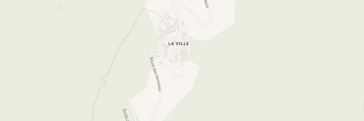 Plan du 5458 La Ville à Cevins