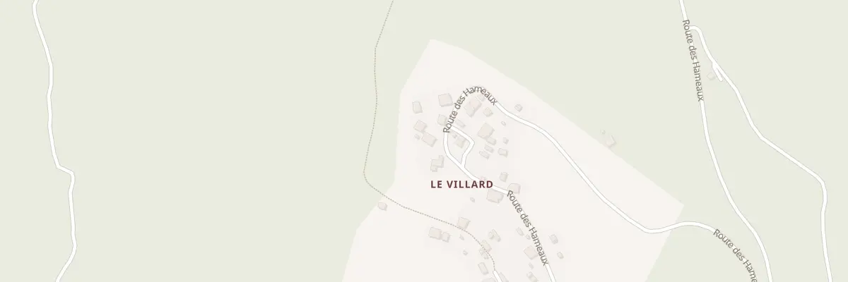 Plan du 5231F Le Villard à Cevins