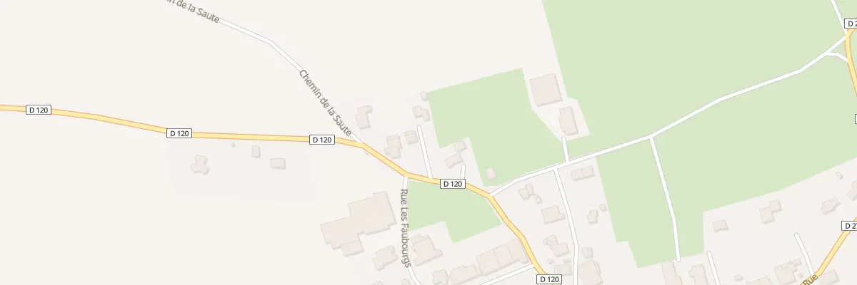 Plan du 14 Rte d’Orsans à Landresse