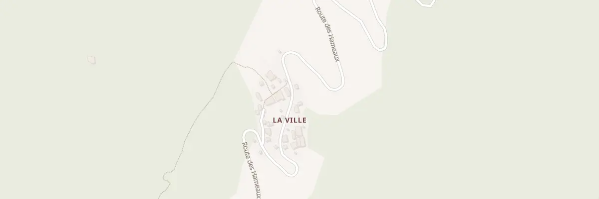 Plan du 5456 La Ville à Cevins
