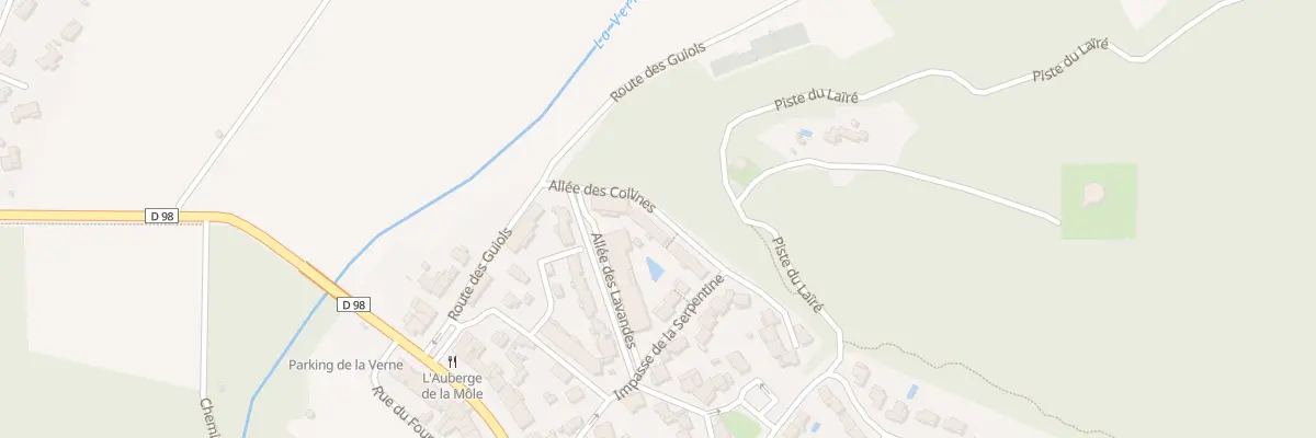 Plan du 5000 Le Clos des Vignes à La Môle