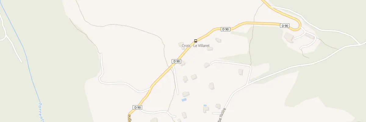 Plan du 6169 Villaret à Crots