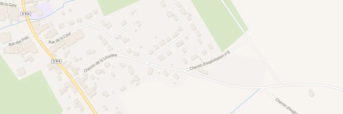 Plan du 4 Lot La Louviere à Xermaménil