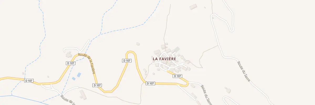 Plan du 5008 Hameau de la Favière à Prads-Haute-Bléone
