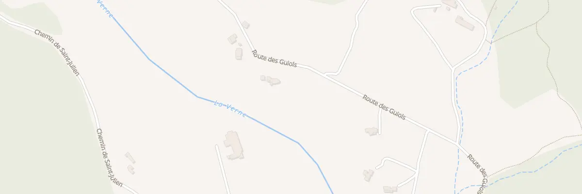 Plan du 5055 Les Cabris à La Môle