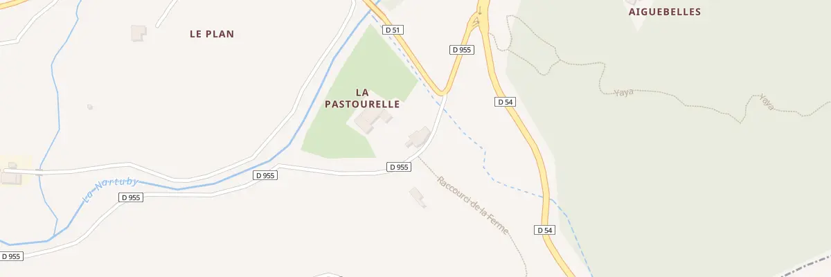 Plan du 5151 Le Logis de Porre à Châteaudouble