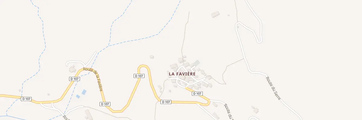 Plan du 5009 Hameau de la Favière à Prads-Haute-Bléone