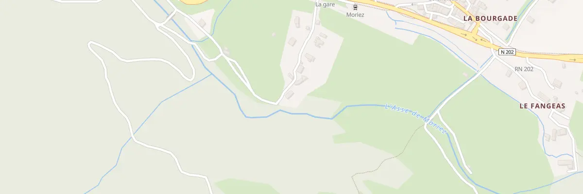 Plan du 7002 Les Pres du Chateau à Moriez