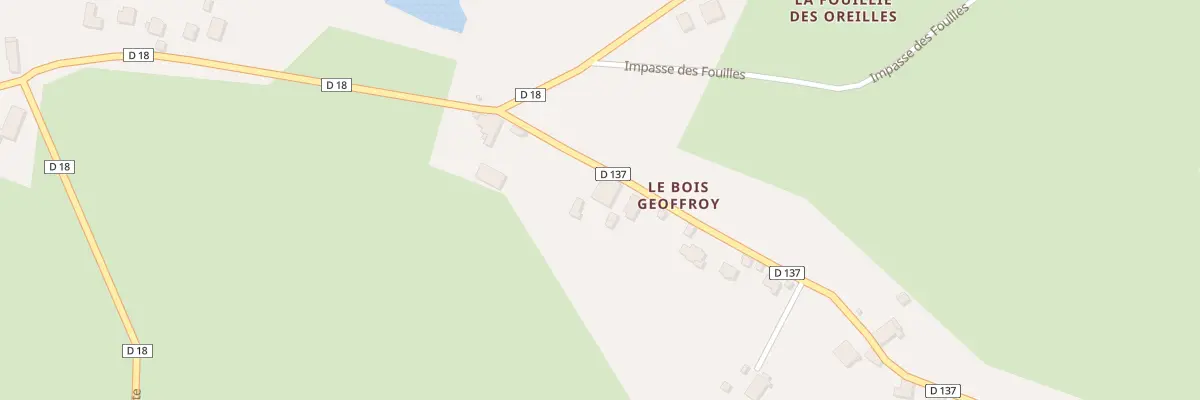Plan du 5003 Rue du Grand Puits à La Bruyère