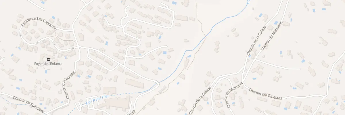 Plan du 406 Bd Joseph Collomp à Draguignan
