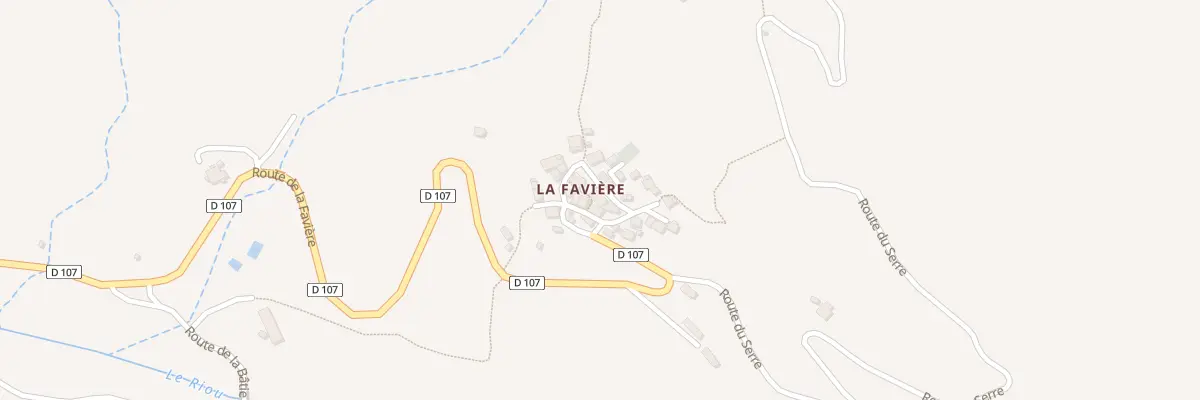 Plan du 5012 Hameau de la Favière à Prads-Haute-Bléone