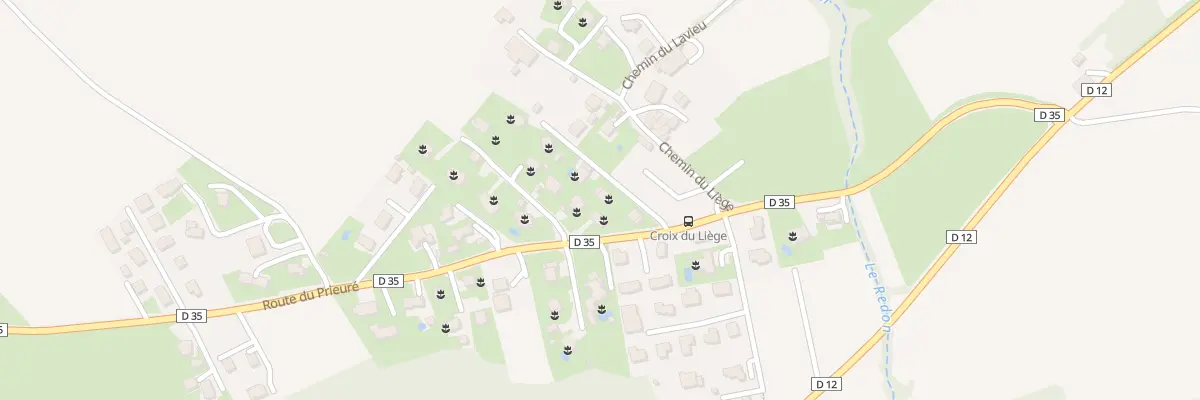 Plan du 340 Rte du Prieuré à Draillant