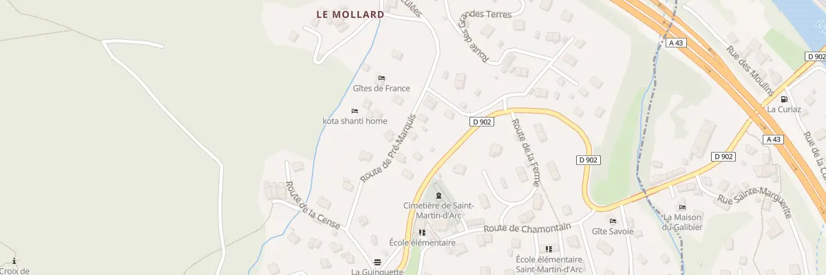 Plan du 5058 Saint Martin à Saint-Martin-d’Arc