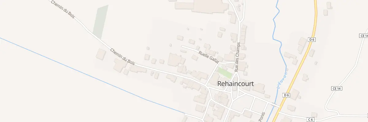 Plan du 5105 Le Village à Rehaincourt
