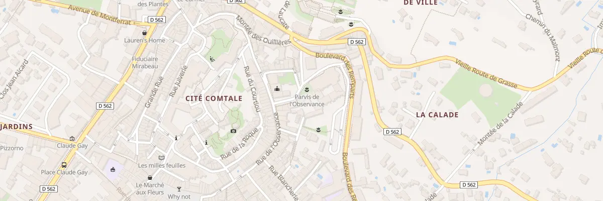 Plan du 8 Pl de l’Observance à Draguignan