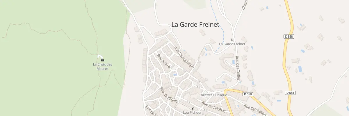 Plan du 2B Pl de l’Amour à La Garde-Freinet