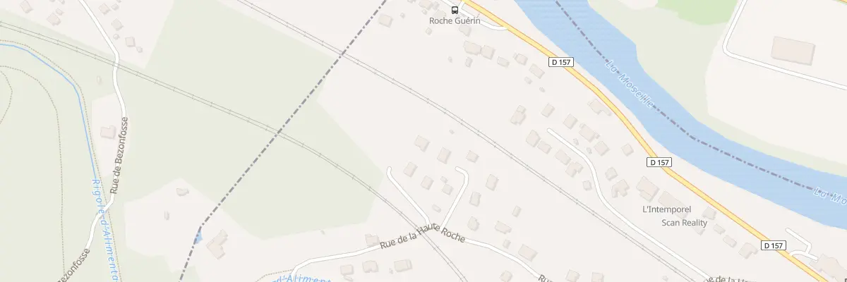 Plan du 75 Rue du Prunus à Dinozé