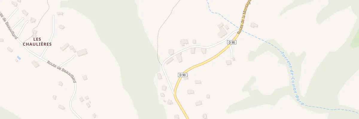 Plan du 5204 Saint Jean à Crots