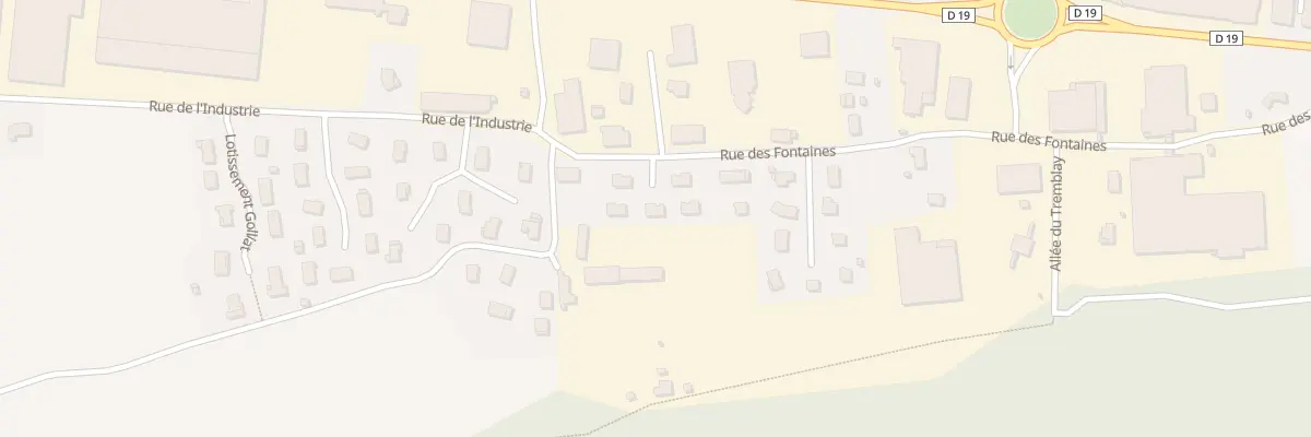Plan du 2 Lot les Chardons à Vougy