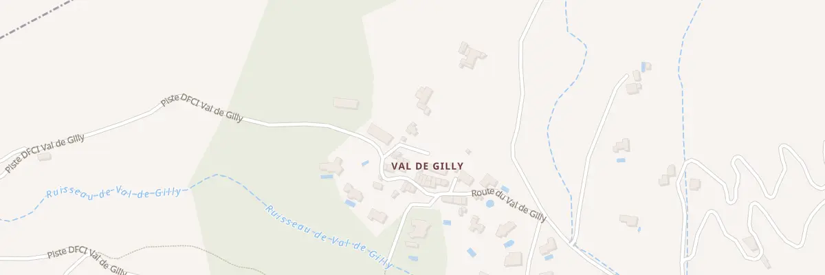 Plan du 3229 Che du Val de Gilly à Grimaud