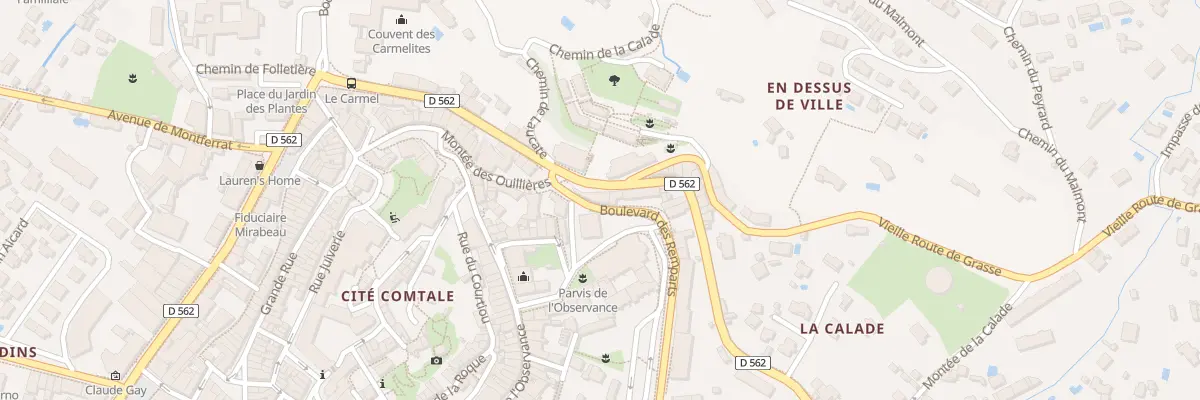 Plan du 40 Av de Grasse à Draguignan