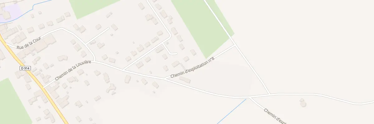 Plan du 14 Lot La Louviere à Xermaménil