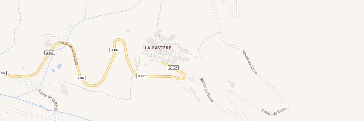 Plan du 5004 Hameau de la Favière à Prads-Haute-Bléone