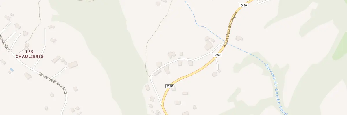 Plan du 6175 Les Gendres à Crots