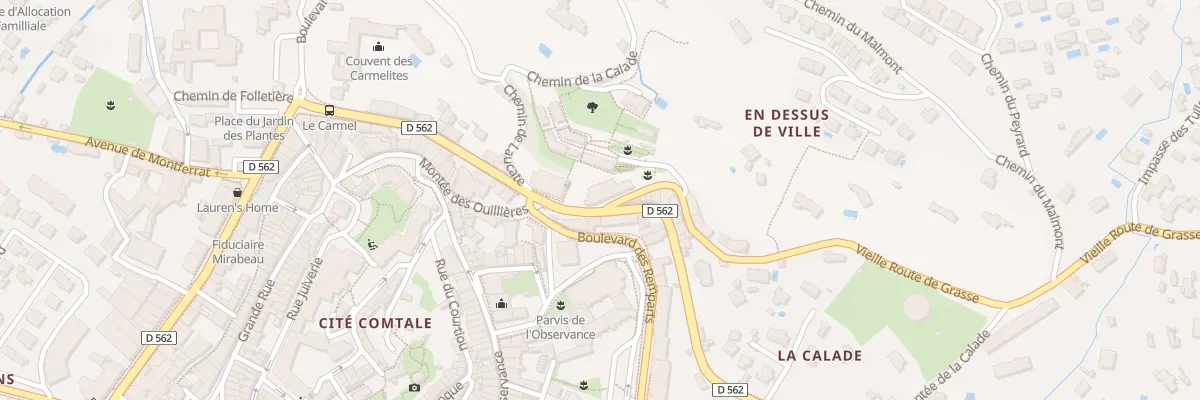 Plan du 47 Av de Grasse à Draguignan