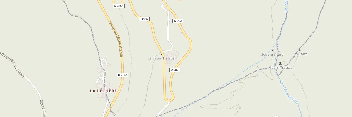 Plan du 5170 Sous Lavizard d’En Haut à Saint-Martin-d’Arc