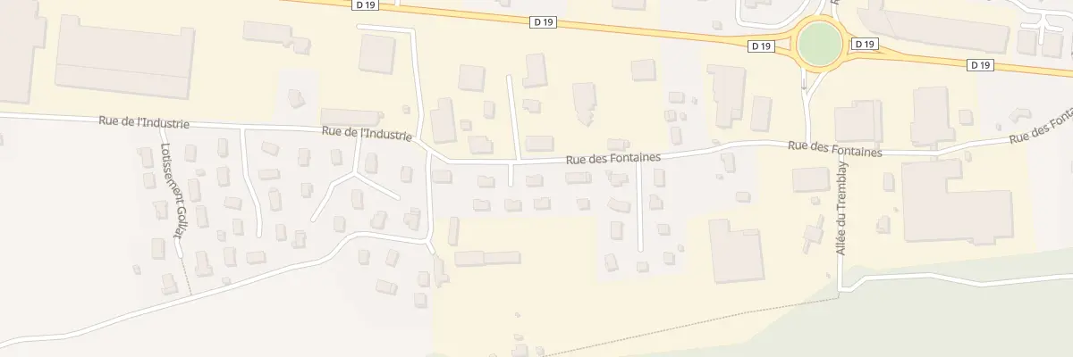 Plan du 4 Lot les Chardons à Vougy