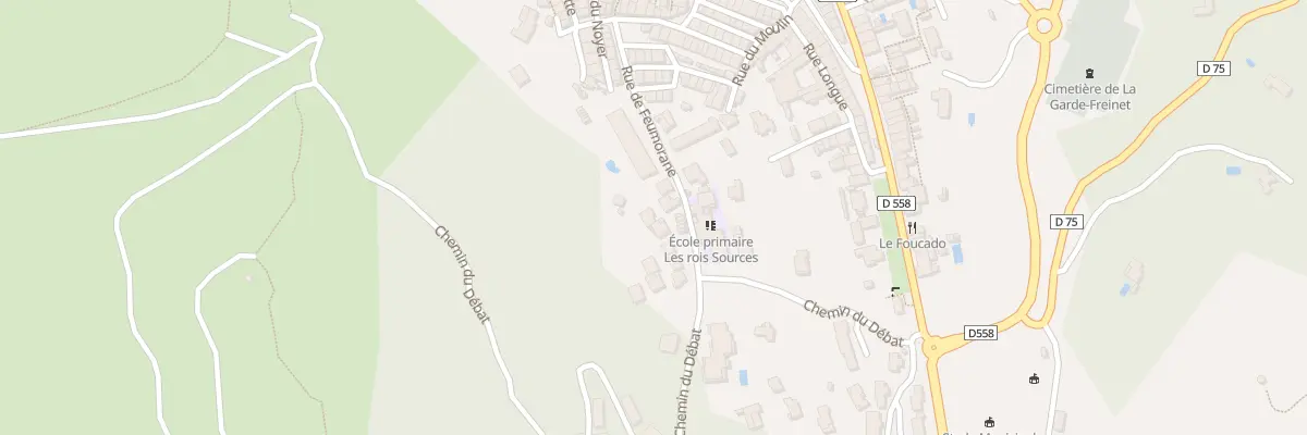 Plan du 5700 Jas de la Brute à La Garde-Freinet
