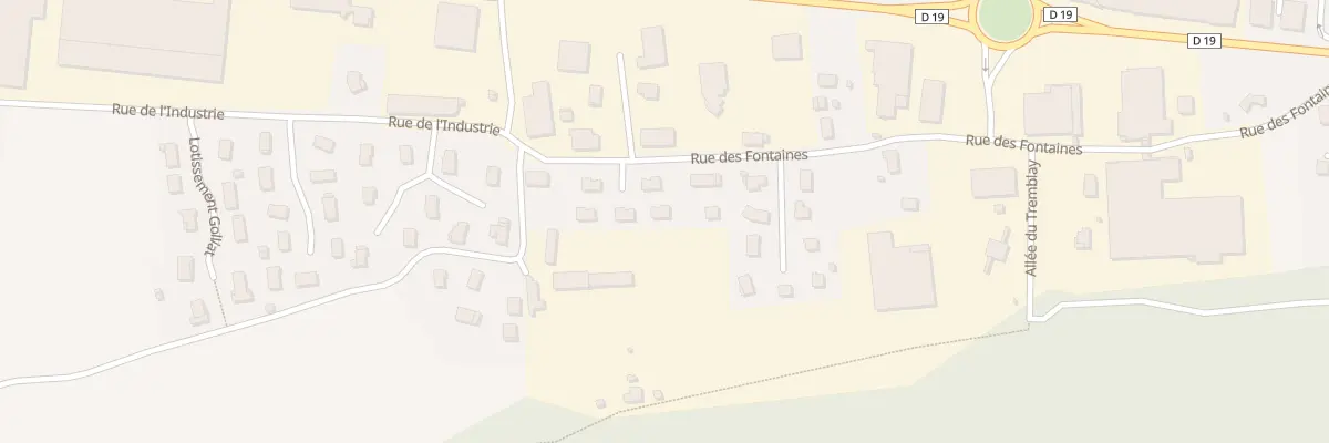 Plan du 3 Lot les Chardons à Vougy