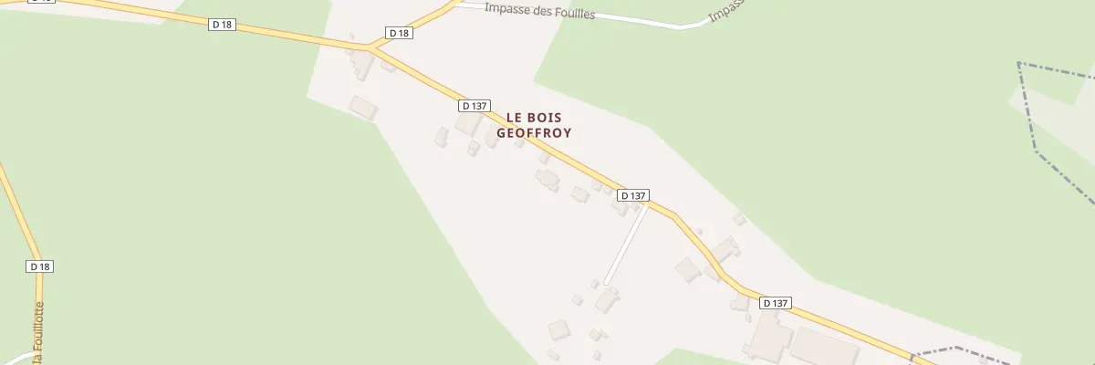 Plan du 5002 Rue du Grand Puits à La Bruyère