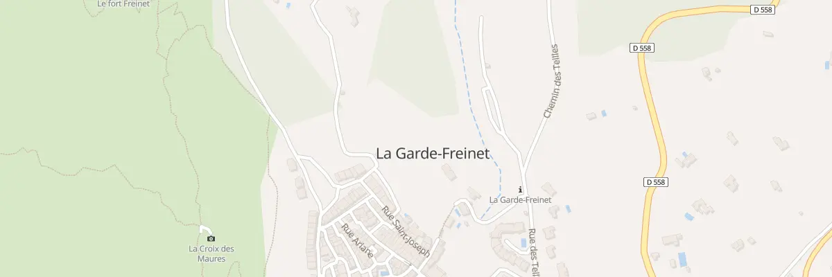 Plan du 1 Rue Saint-joseph à La Garde-Freinet